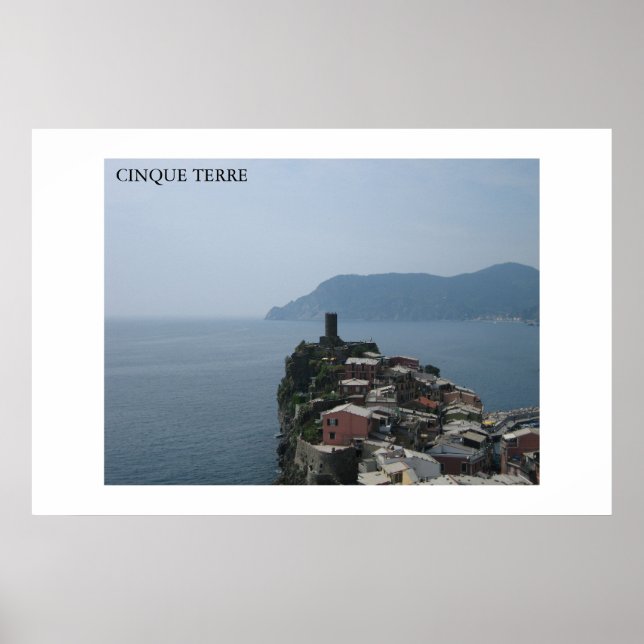 Affiche Cinque Terre (Devant)