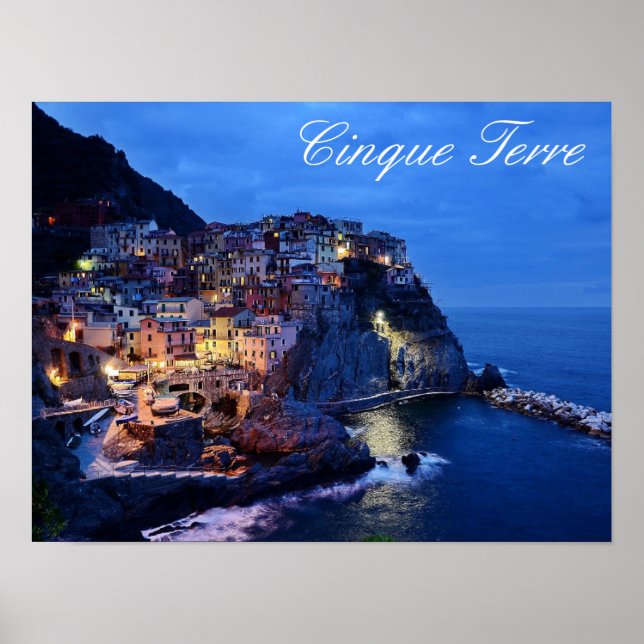 Affiche Cinque Terre Italie (Devant)