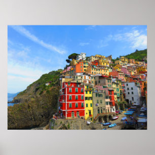 Affiche Cinque Terre - Riomaggiore, Italy