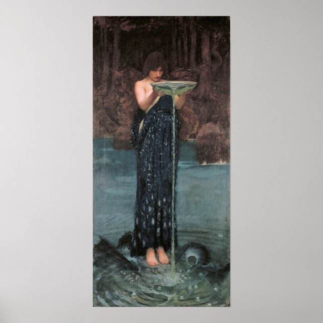 Affiche Circe Invidiosa (Mythologie grecque classique) (Devant)
