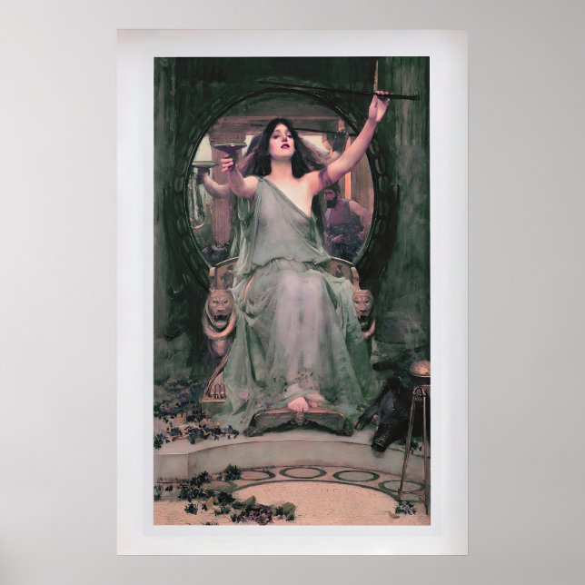 Affiche Circe Offering the Cup to Ulysses by John William (Devant)