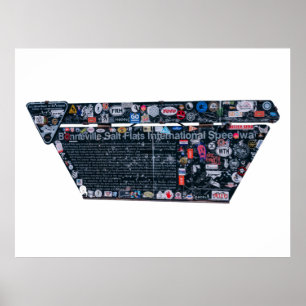 Affiche Circuit automobile international de Bonneville Sal