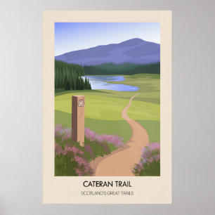 Affiche Circuit de Cateran Les Grandes Traversées d'Écosse