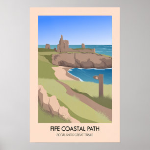 Affiche Circuit pédestre côtier de Fife - Les Grandes Rand