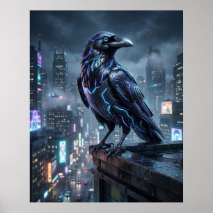 Affiche Circuit Raven Tour de Néon