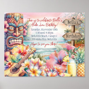 Affiche Circulaire d'affiche de la fête d'été