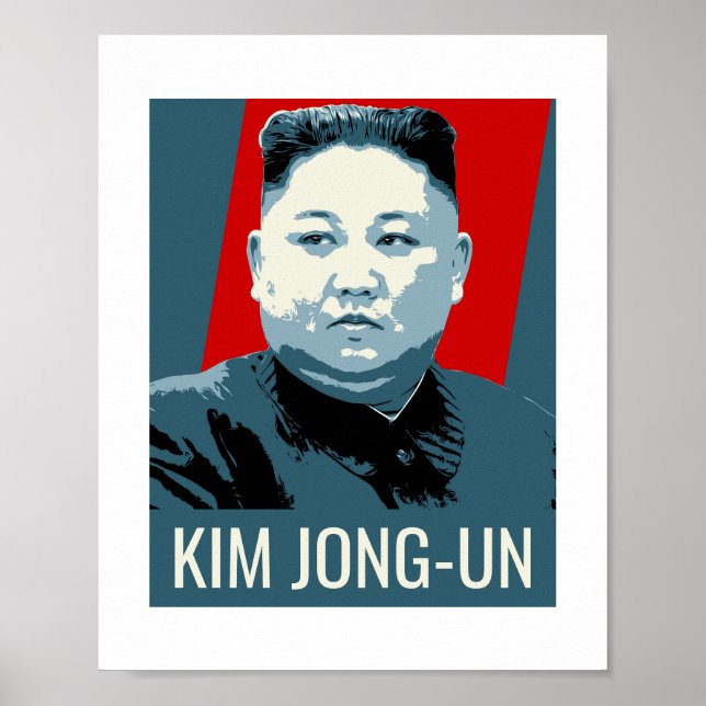 Affiche Circulaire d'affiche Kim Jong-un (Devant)