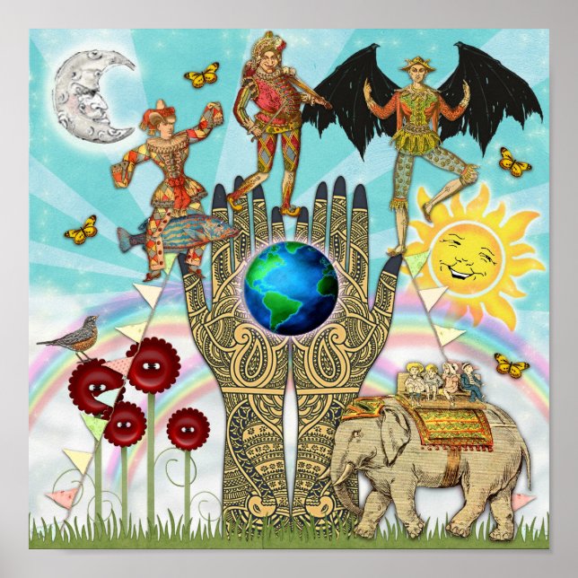 Affiche Cirque cosmique (Devant)