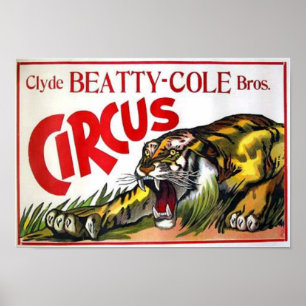 Affiche Cirque de Beatty Cole