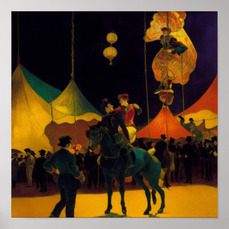 Affiche Cirque de nuit