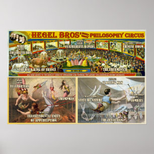 Affiche Cirque de philosophie