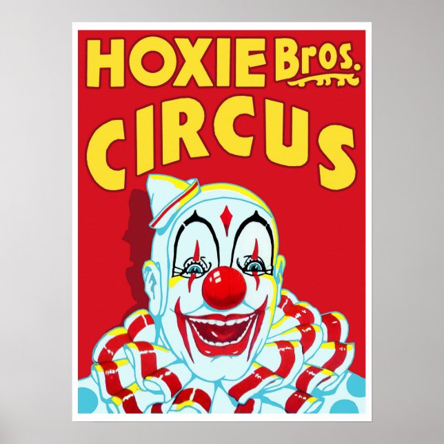 Affiche Cirque Hoxie Bros. (Devant)