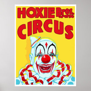 Affiche Cirque Hoxie Bros.