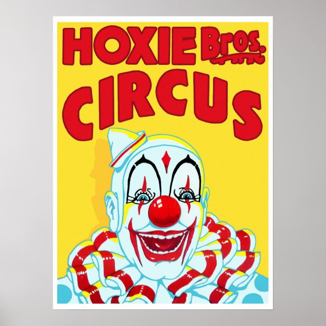 Affiche Cirque Hoxie Bros. (Devant)