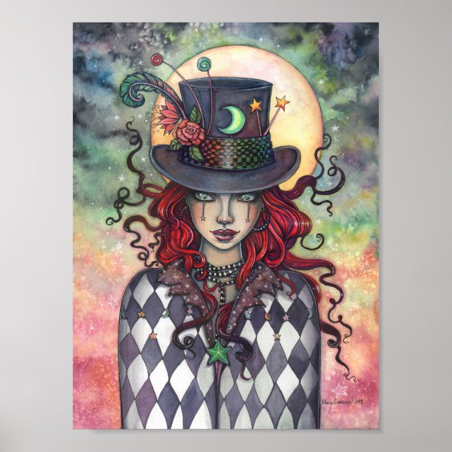 Affiche Cirque Mystérieux Chapelier Fou Molly Harrison (Devant)