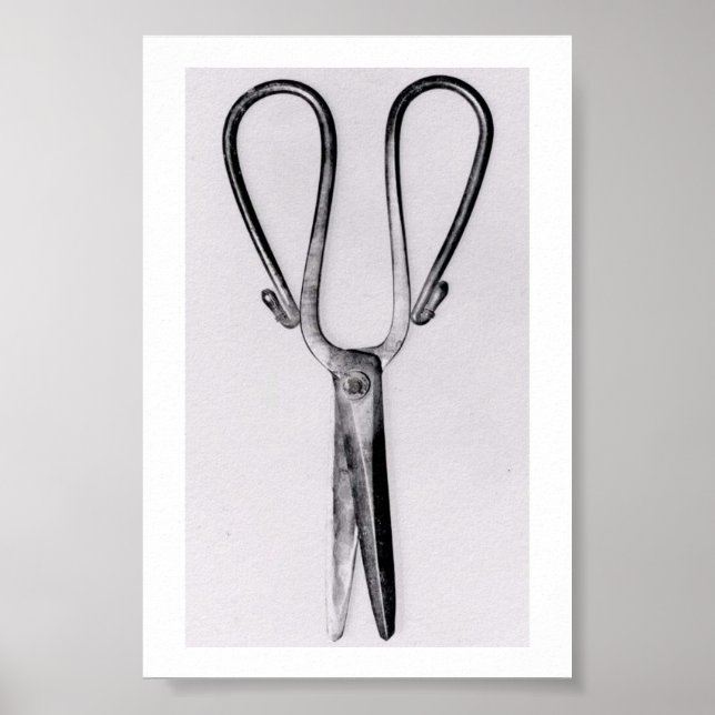 Affiche Ciseaux anciens - dynastie Goryeo de Corée (918-13 (Devant)