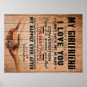 Affiche Citation Amour Pour Petite Amie, Petite Amie Cadea