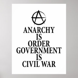 Affiche Citation anarchique