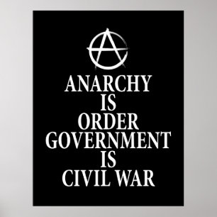 Affiche Citation anarchique
