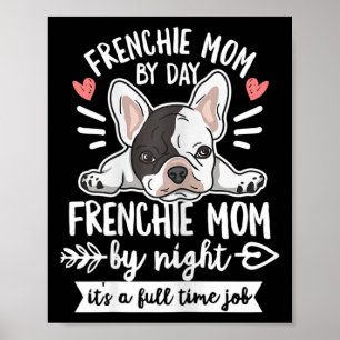 Affiche Citation Bulldog Pour Votre Maman Française