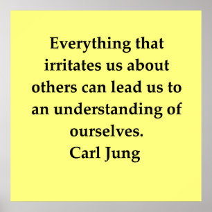 Affiche citation carl jung