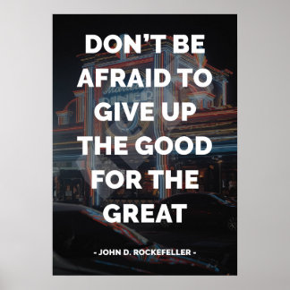 Affiche Citation célèbre motivationnelle et inspirante