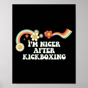 Affiche Citation cool groovy Je suis plus gentil après le