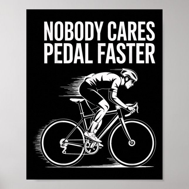 Affiche Citation Cycliste Conception Motivationnelle Perso (Devant)