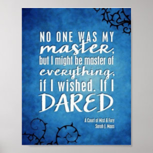AFFICHE CITATION D'ACOTAR