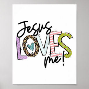 Affiche Citation d'amour chrétien cadeau pour nouveaux cro