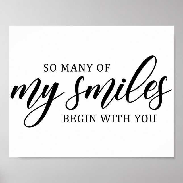 Affiche Citation d'amour mariage (Devant)