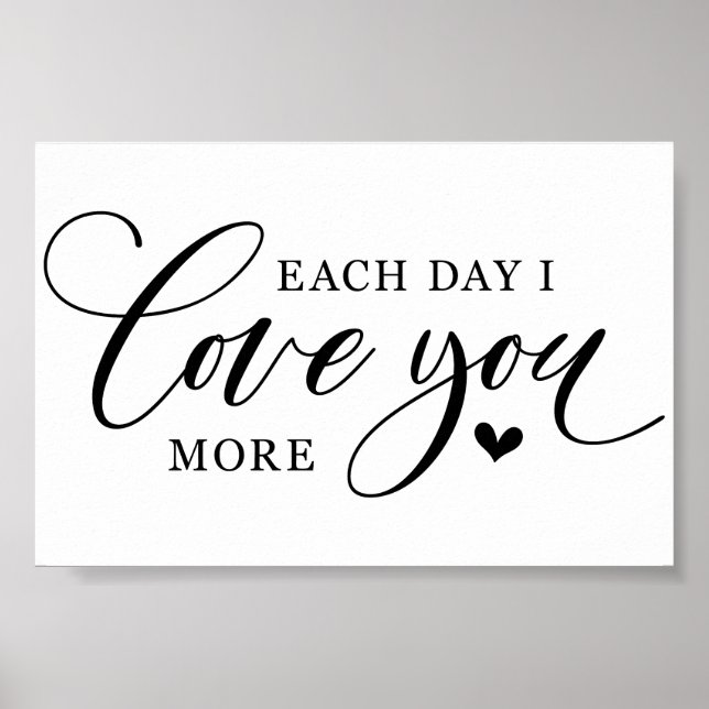 Affiche Citation d'amour mariage (Devant)