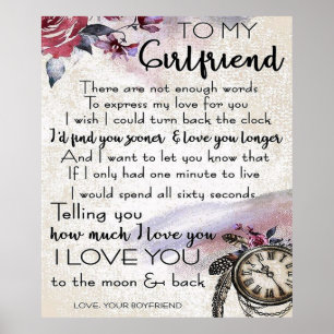 Affiche Citation d'amour pour amie   Jovely Couple Cadeau