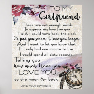 Affiche Citation d'amour pour amie | Jovely Couple Cadeau
