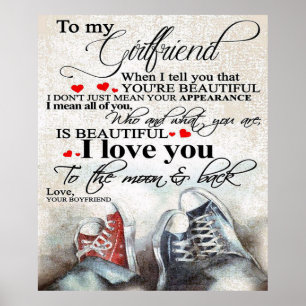 Affiche Citation d'amour pour amie   Jovely Couple Cadeau