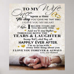 Affiche Citation D'Amour Pour La Femme   Cadeau Couples co