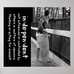 Affiche Citation d'attitude Ado à bord