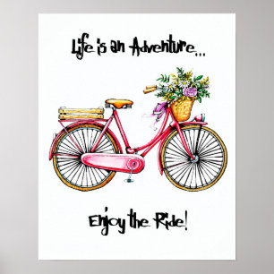 Affiche Citation d'aventure