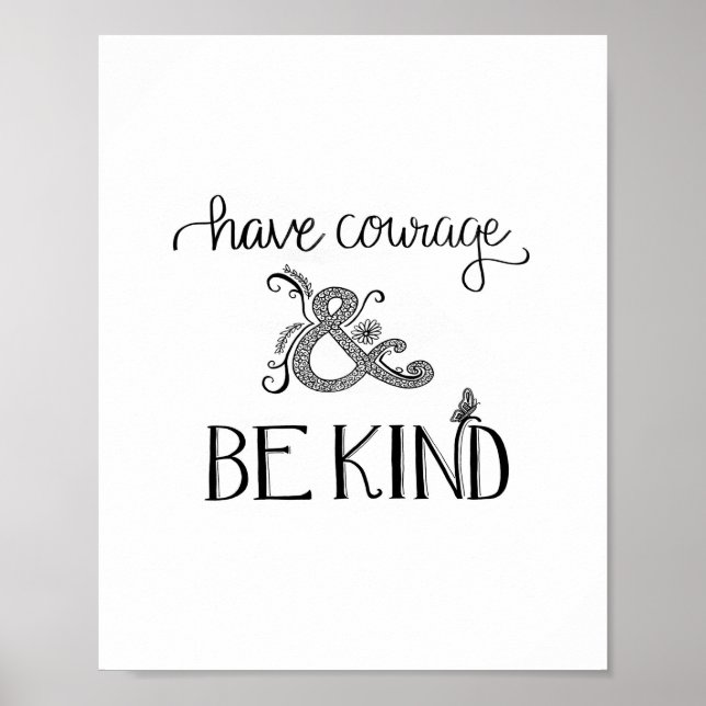 Affiche Citation de calligraphie (Devant)
