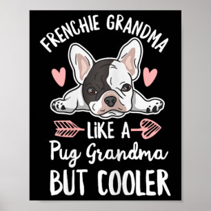 Affiche Citation De Chien Pour Votre Grand-Mère Française