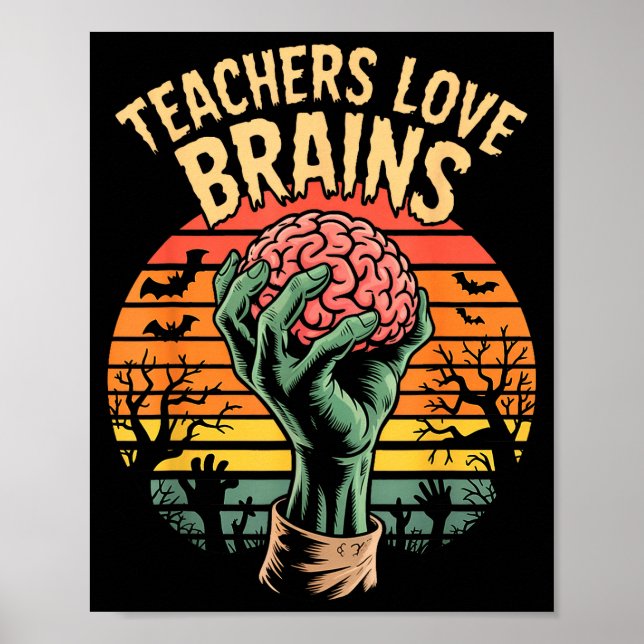 Affiche Citation de clé drôle Tous les enseignants aiment  (Devant)