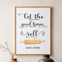 Citation de cuisine Bon temps Typographie noir bla