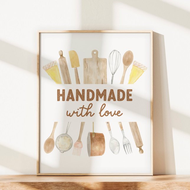 Affiche Citation de cuisine Cuisine scandinave Ustensiles  (Close up)