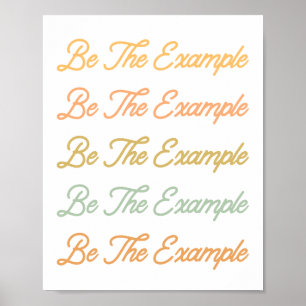 Affiche Citation de gentillesse motivationnelle Lettre rét