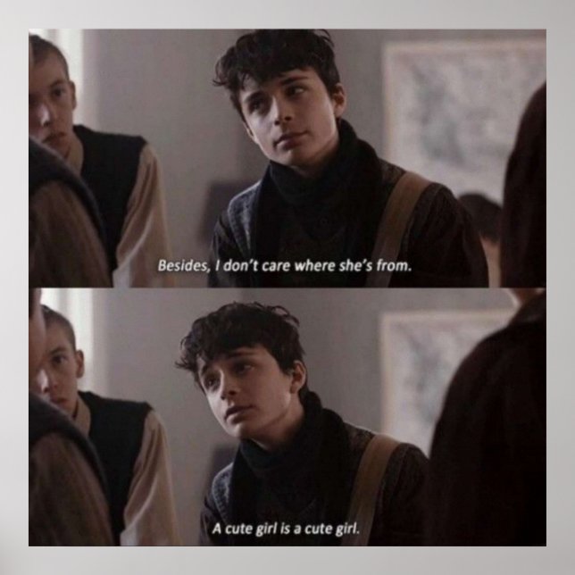 Affiche Citation de Gilbert Blythe (Devant)