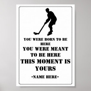 Affiche Citation de hockey