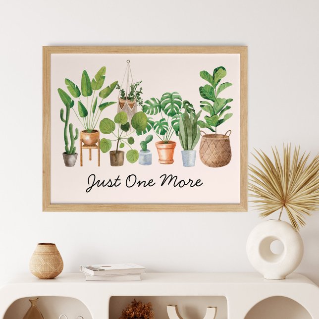 Affiche Citation de jardinage à l'aquarelle de plante d'in (In situ)