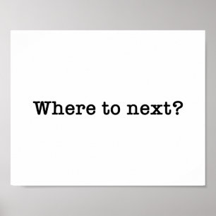 Affiche Citation de la prochaine machine à écrire pour voy