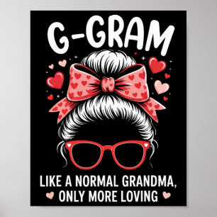 Affiche Citation de la Saint-Valentin pour grand-mère aima
