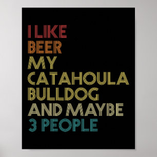 Affiche Citation de l'amoureux de la bière du propriétaire